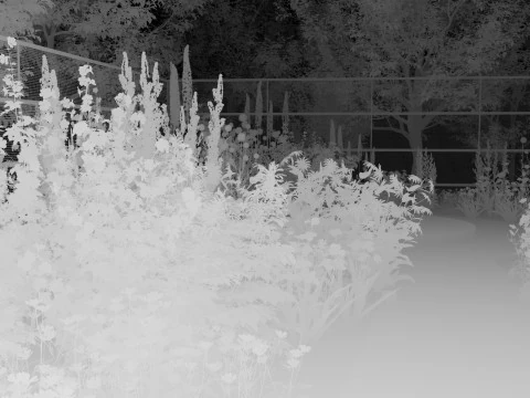 Potted plants 24 3D Model
