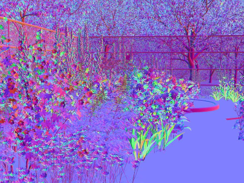 Potted plants 24 3D Model