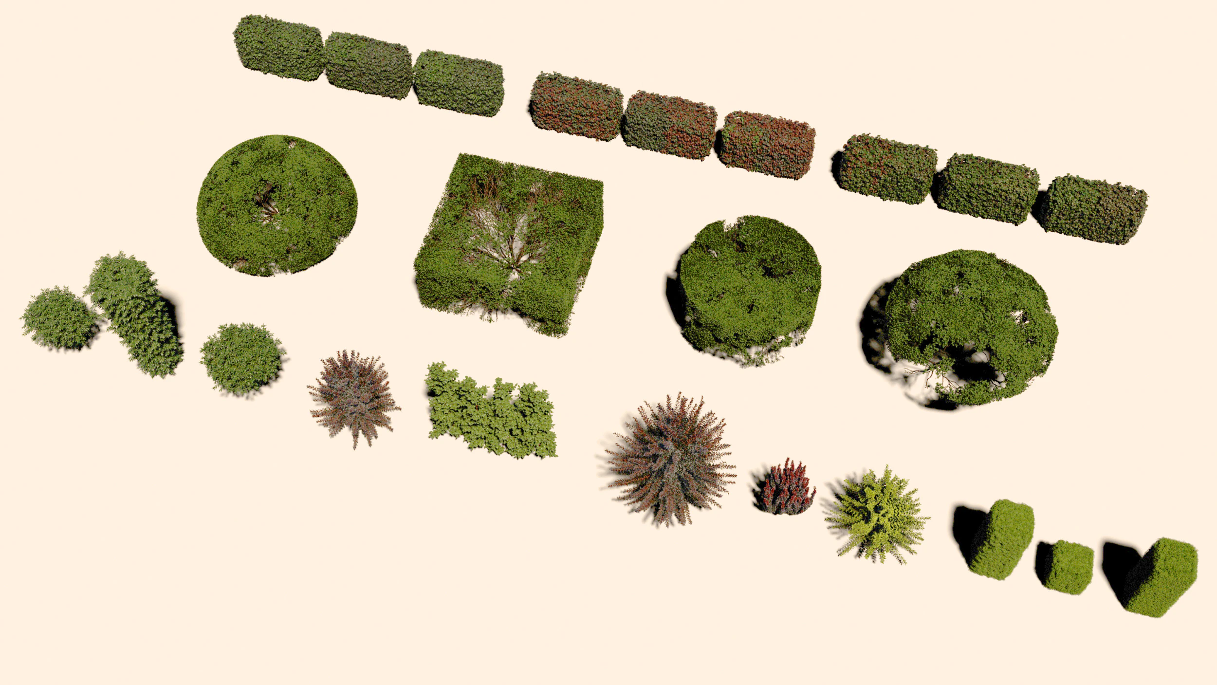 Potted plants 27 3D Model .c4d .max .obj .3ds .fbx .stl .blend 