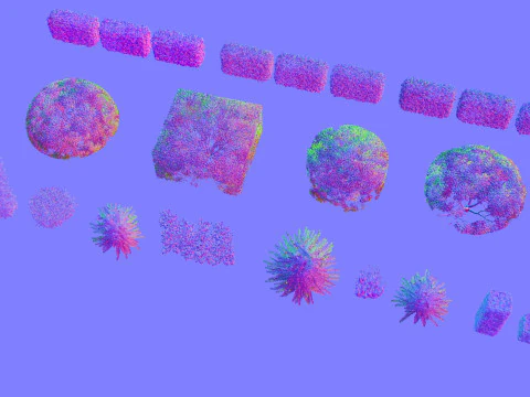 Potted plants 27 3D Model