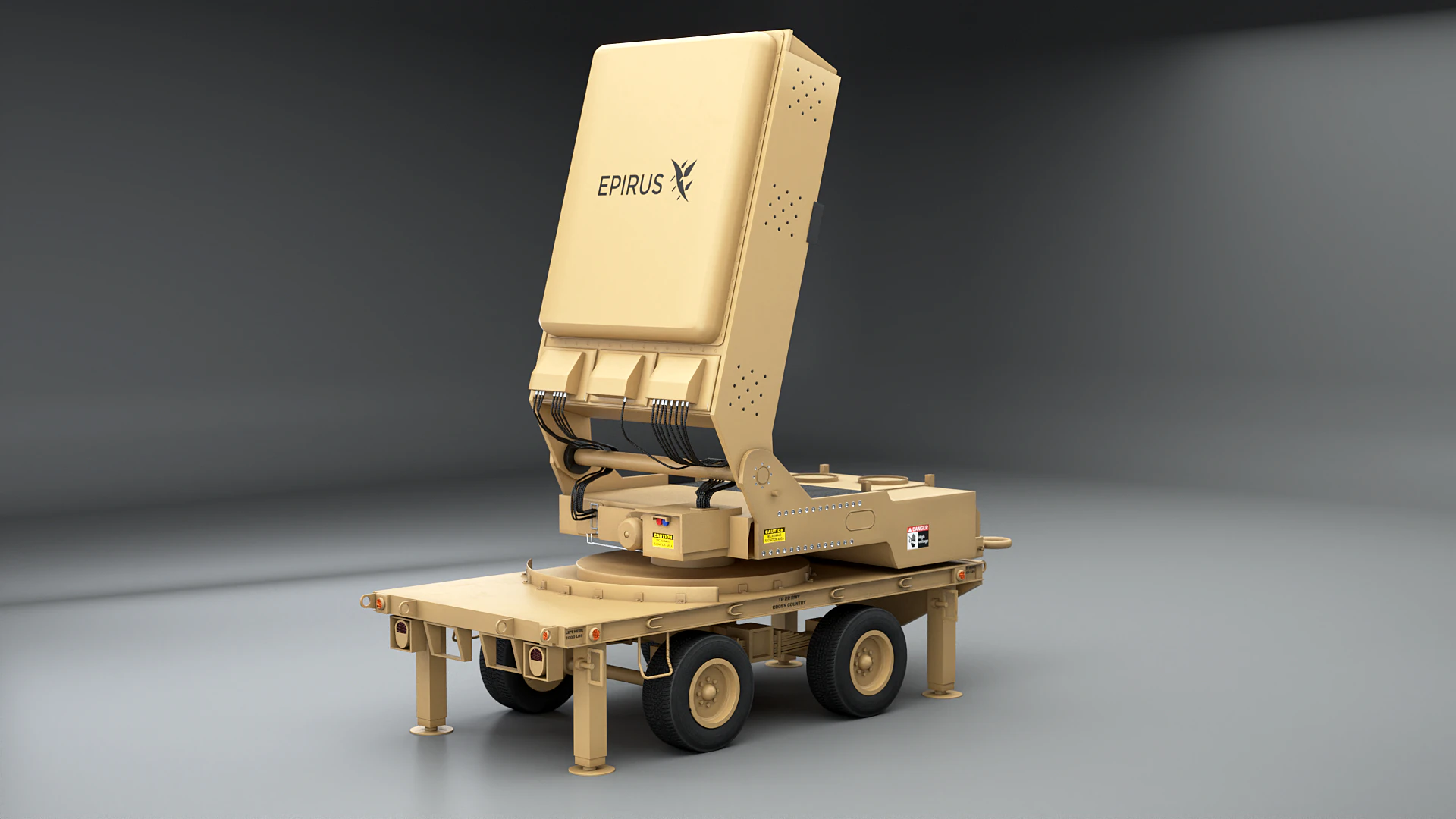 Epirus Leonidas Anti-Drone System 3D Model .c4d .max .obj .3ds .fbx .stl .blend 