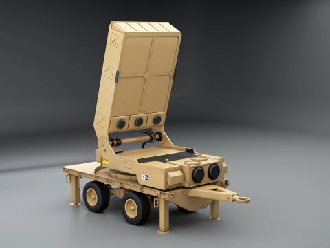 Epirus Leonidas Anti-Drone System Modello 3D