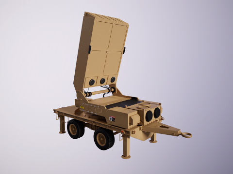Epirus Leonidas Anti-Drone System Modello 3D