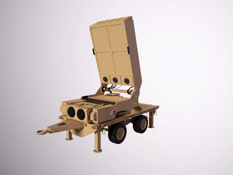 Epirus Leonidas Anti-Drone System 3D Model