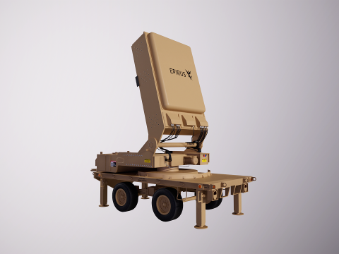 Epirus Leonidas Anti-Drone System Modello 3D