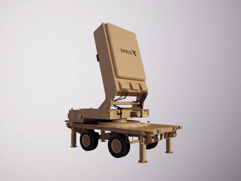Epirus Leonidas Anti-Drone System 3D Model