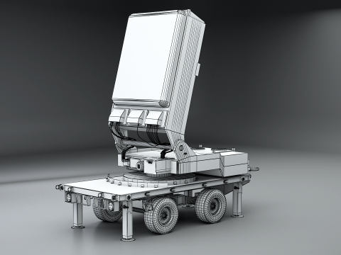Epirus Leonidas Anti-Drone System Modello 3D
