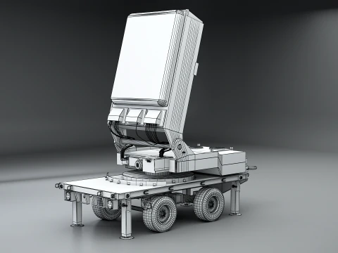 Epirus Leonidas Anti-Drone System 3D Model