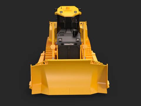 Komatsu D155AXi8 3D Model