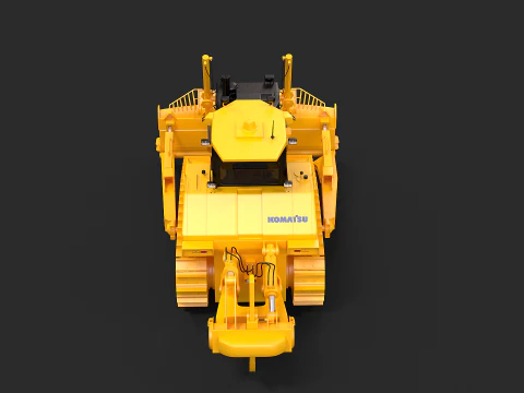 Komatsu D155AXi8 3D Model