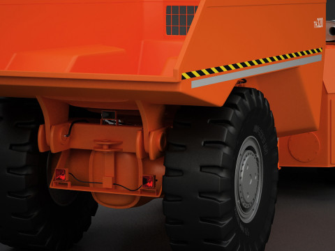 Sandvik TH320 3D-Modell