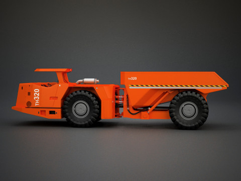 Sandvik TH320 3D-Modell