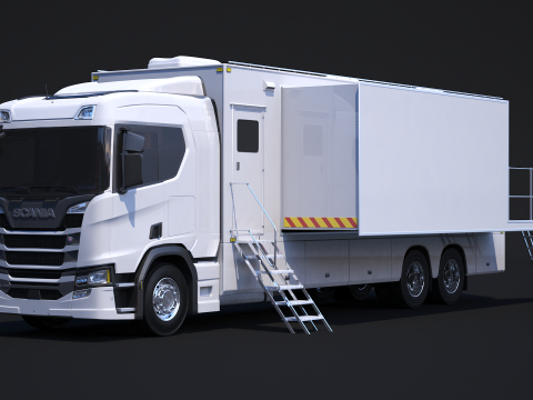 Scania Exhibition Truck 3D 모델