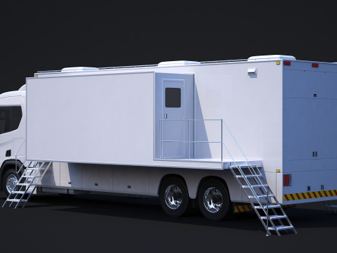 Scania Exhibition Truck 3D Model