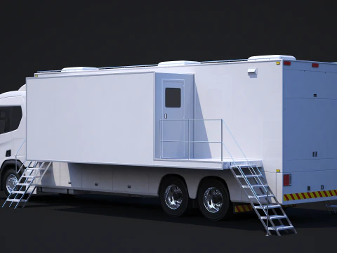 Scania Exhibition Truck 3D Model