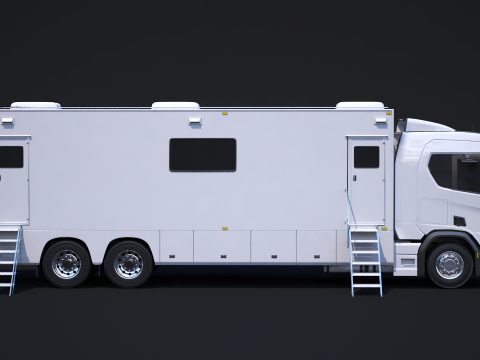 Scania Exhibition Truck 3D Model