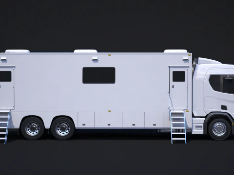 Scania Exhibition Truck 3D Model