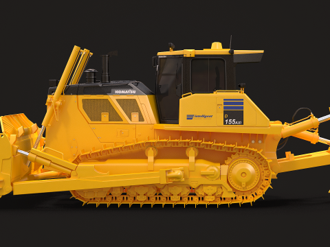 Komatsu D155AXi 3D-Modell