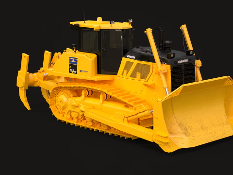 Komatsu D155AXi 3D Model
