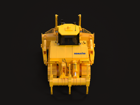 Komatsu D155AXi 3D-Modell