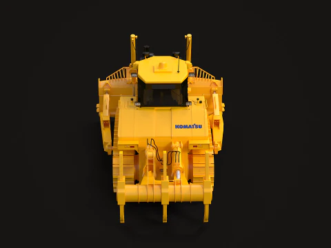 Komatsu D155AXi 3D Model