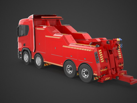 Scania Recovery Truck 3D Модель