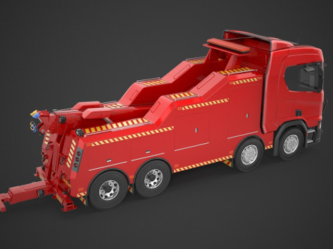 Scania Recovery Truck 3D Модель