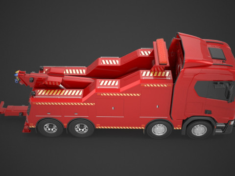 Scania Recovery Truck 3D Модель