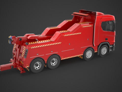 Scania Recovery Truck 3D Модель