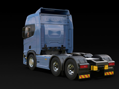 Scania R500 6x2 Model 3D