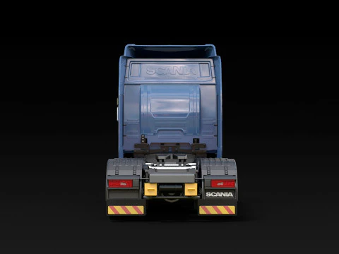 Scania R500 6x2 3D Model