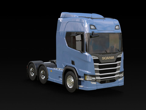 Scania R500 6x2 Model 3D