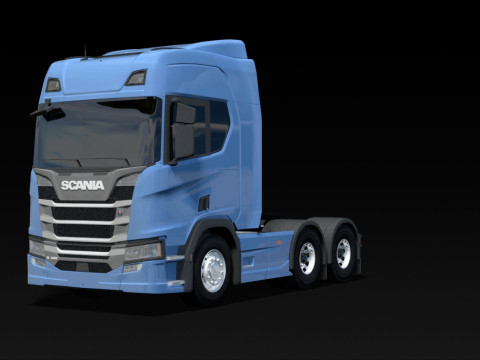 Scania R500 6x2 Model 3D
