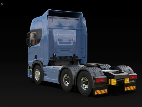 Scania R500 6x2 Model 3D
