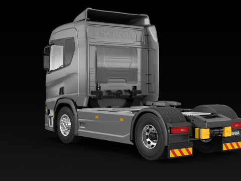 Scania R500 Modello 3D