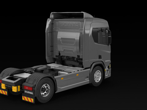 Scania R500 Modello 3D