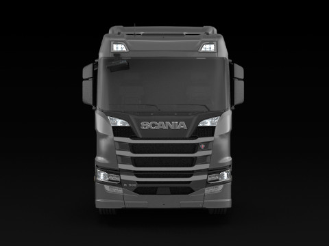 Scania R500 Modello 3D