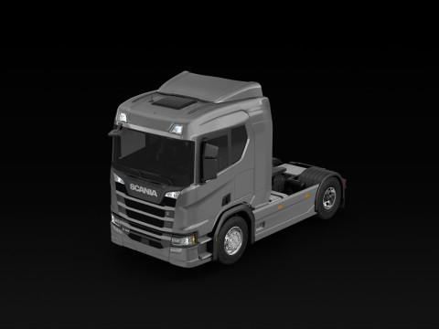 Scania R500 Modello 3D