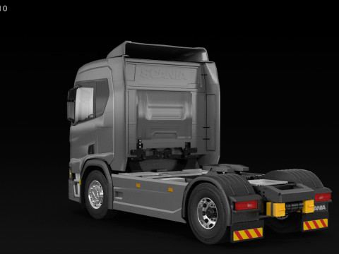 Scania R500 Modello 3D