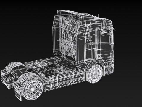 Scania R500 Modello 3D