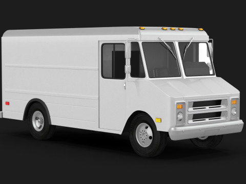 Step Van Long 3Dモデル