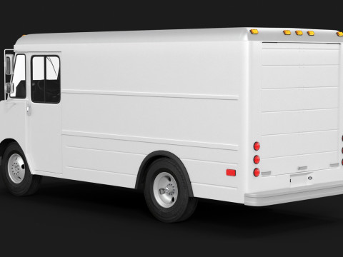 Step Van Long 3D 模型