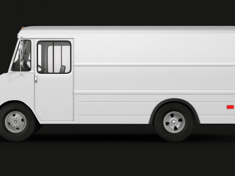 Step Van Long 3D 模型