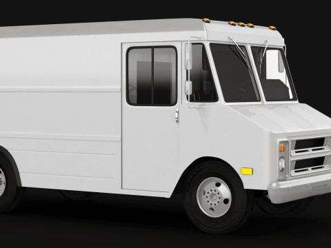 Step Van Long 3D 模型