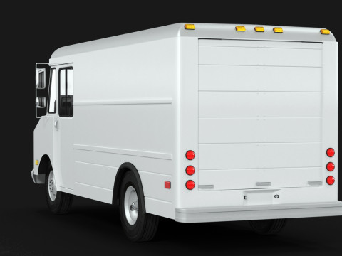 Step Van Long 3D 模型