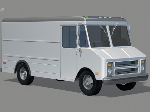 Step Van Long 3D 模型