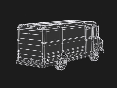 Step Van Long 3D 模型