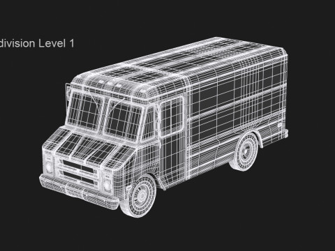 Step Van Long 3D 模型