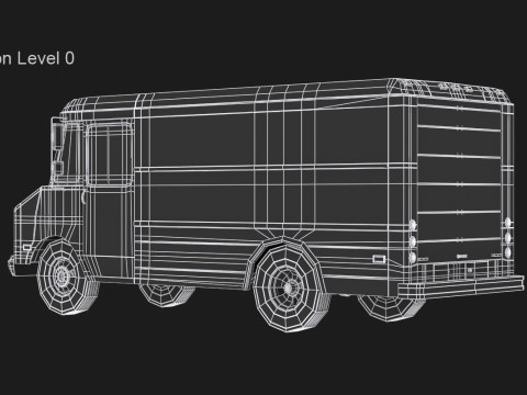 Step Van Long 3D 模型