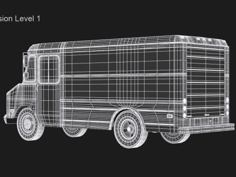 Step Van Long 3D 模型